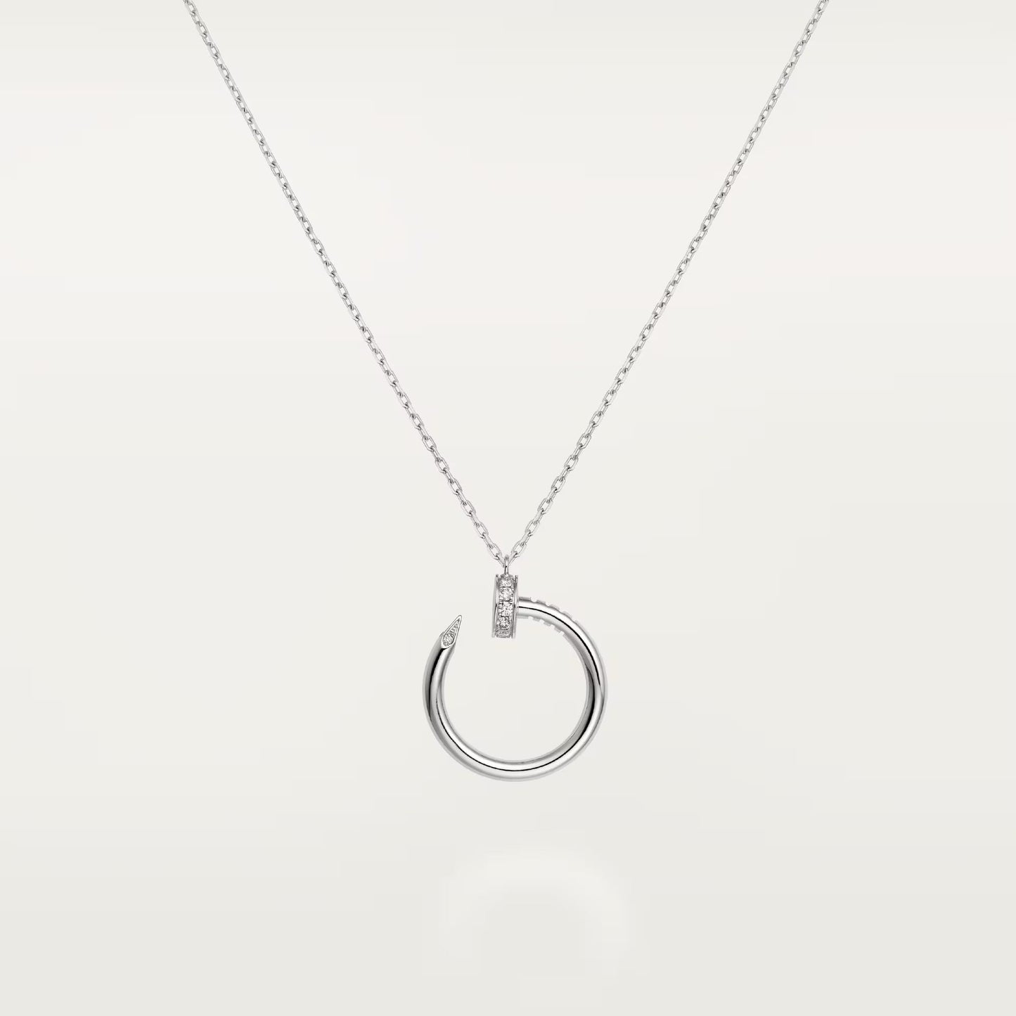 [⭐JeweliWhal]JUSTE NECKLACE HALF DIAMOND