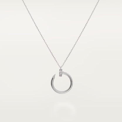 [⭐JeweliWhal]JUSTE NECKLACE HALF DIAMOND