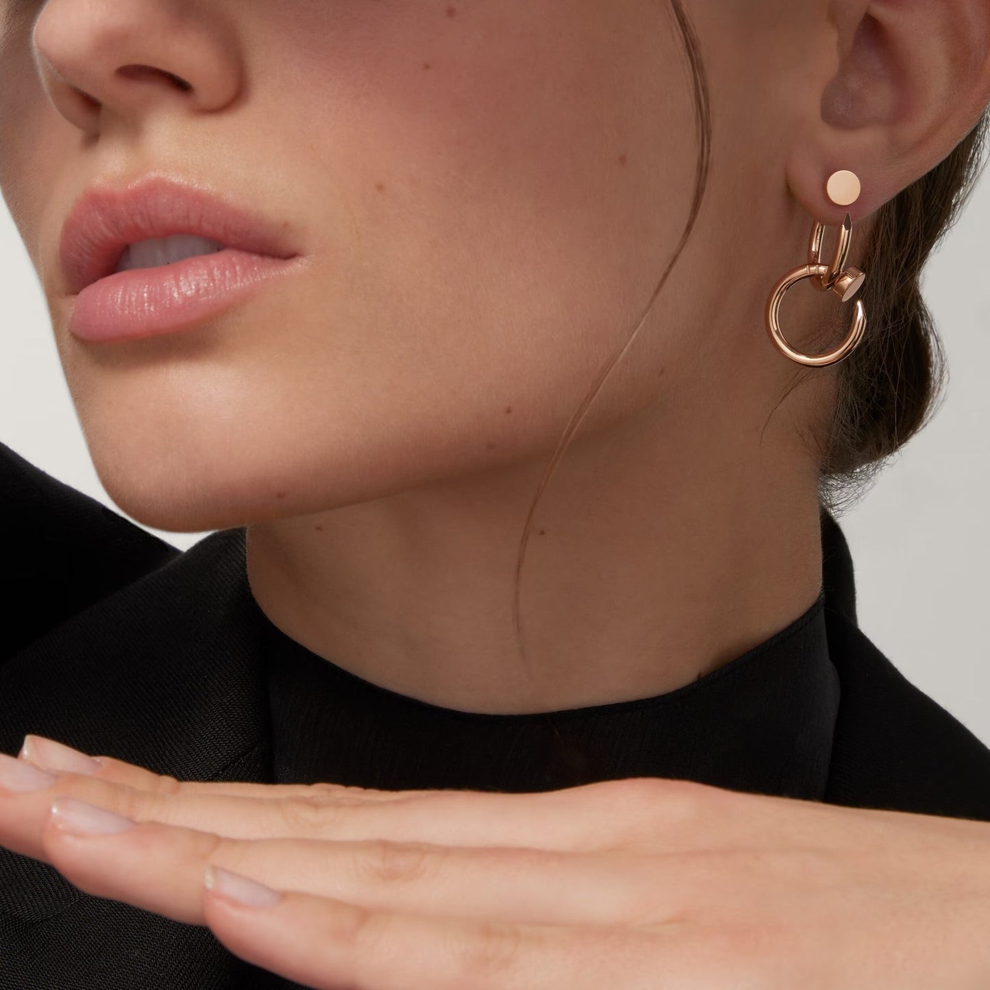 [⭐JeweliWhal]JUSTE NO DIAMOND DOUBLE EARRINGS