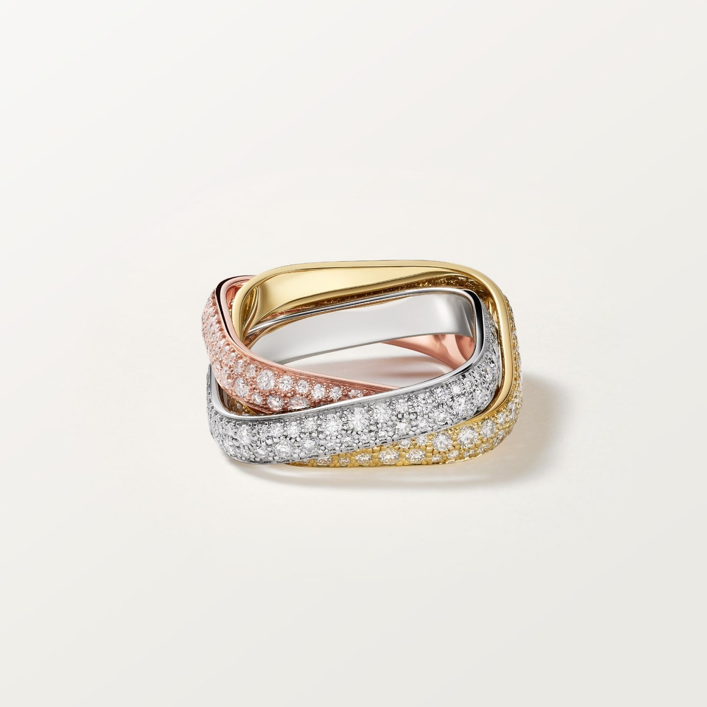[⭐JeweliWhal]TRINITY 3.5MM CUSHION RING COLLECTION