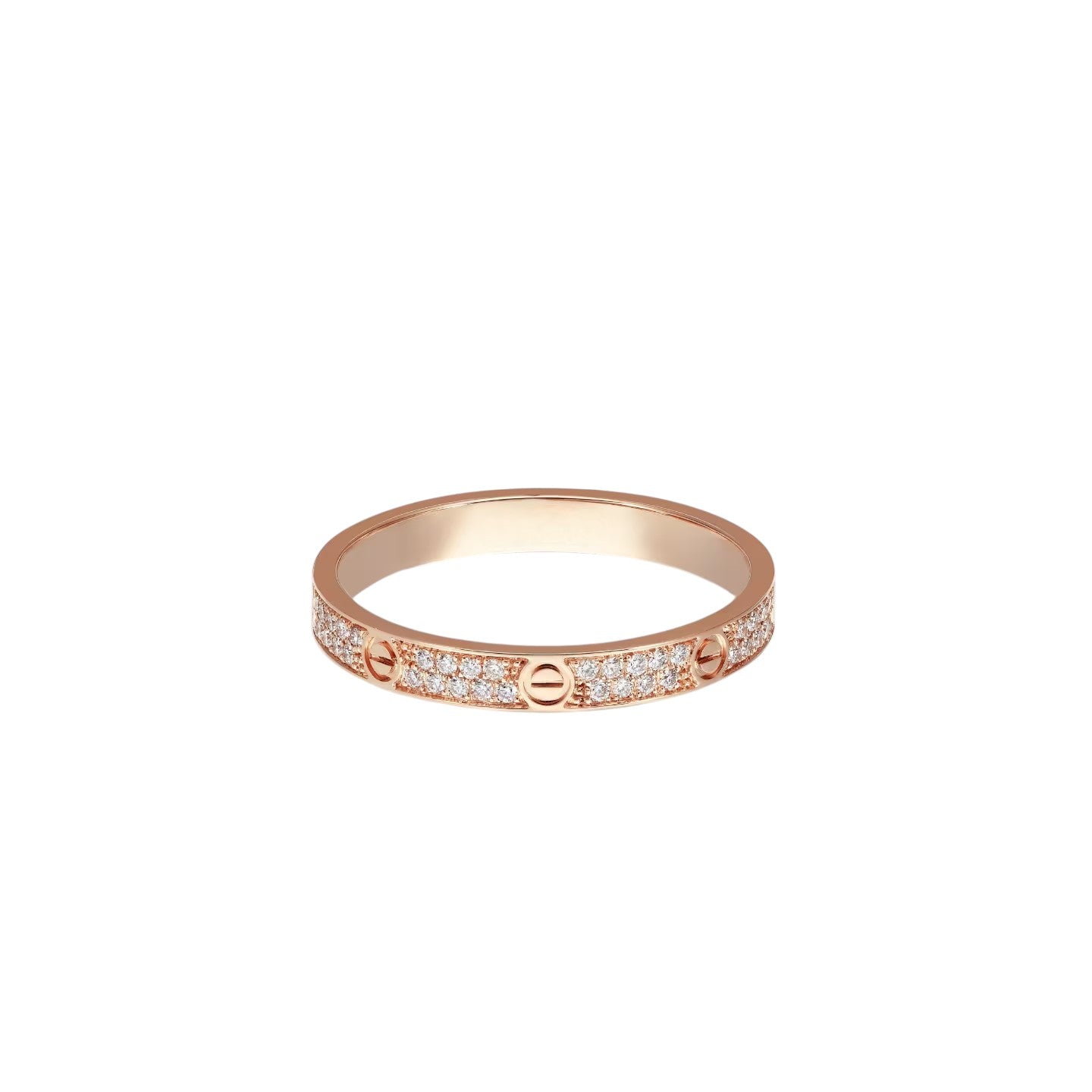 [⭐JeweliWhal]LOVE RING 2.65MM DIAMOND