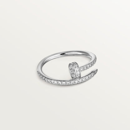 [⭐JeweliWhal]JUSTE 1.8MM FULL DIAMOND RING