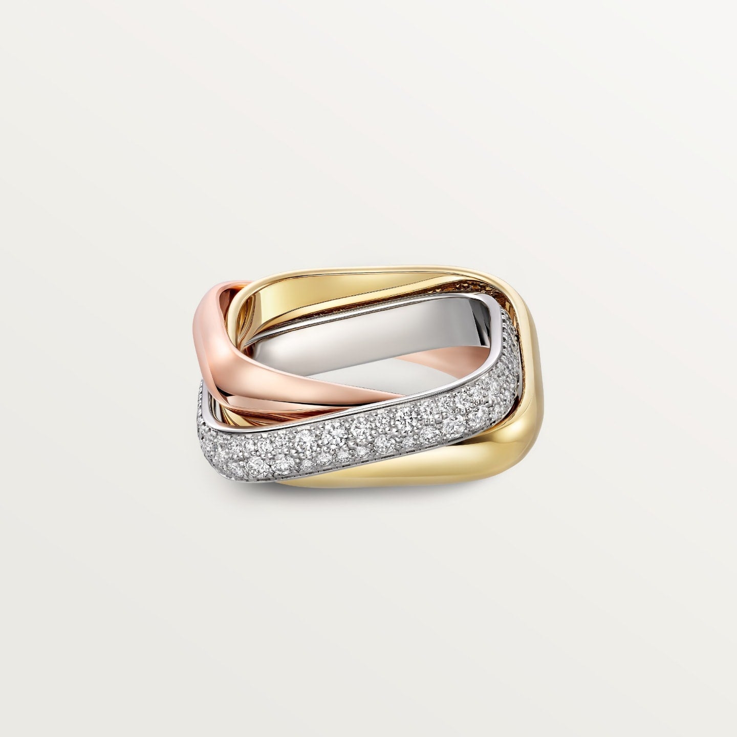 [⭐JeweliWhal]TRINITY 3.5MM CUSHION RING COLLECTION