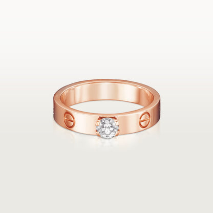 [⭐JeweliWhal]LOVE RING 3.6MM 1 BIG DIAMOND