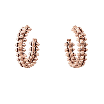 [⭐JeweliWhal]CLASH SMALL HOOP EARRINGS