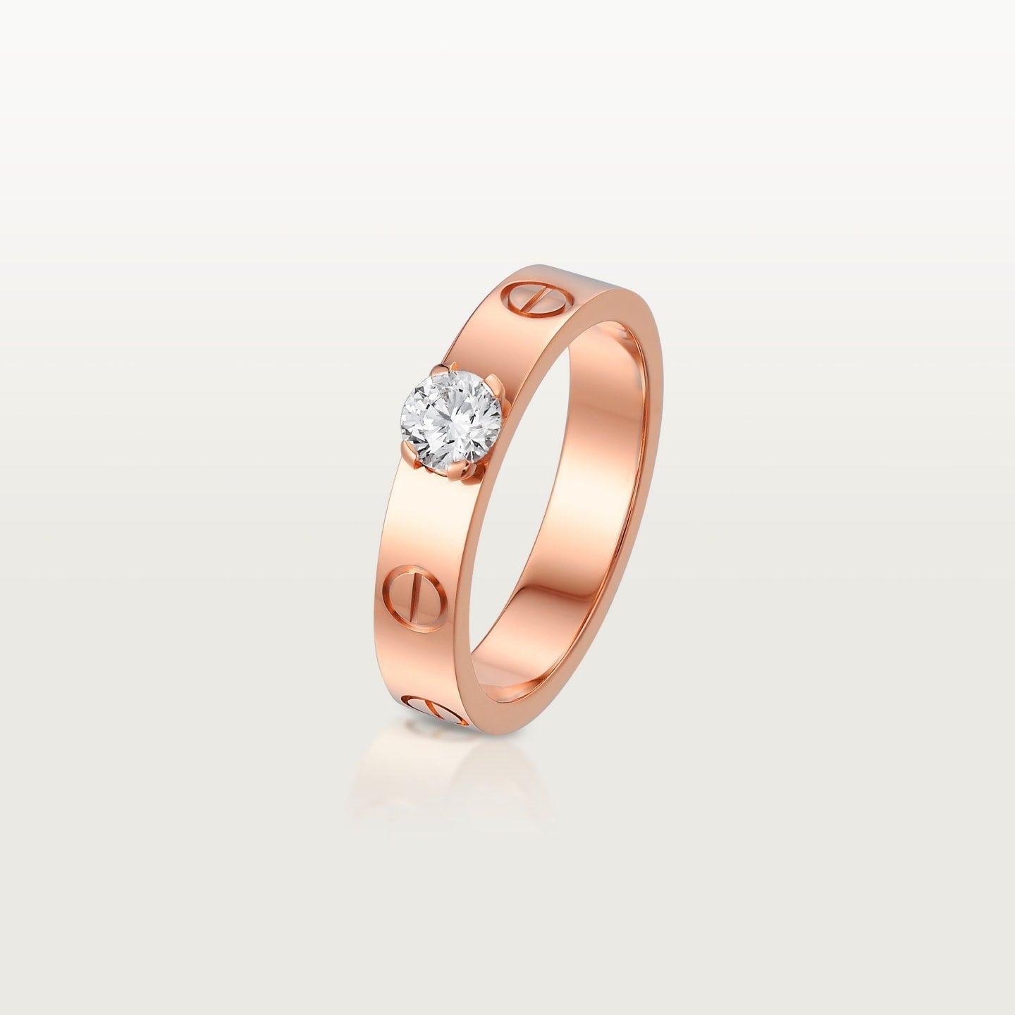 [⭐JeweliWhal]LOVE RING 3.6MM 1 BIG DIAMOND