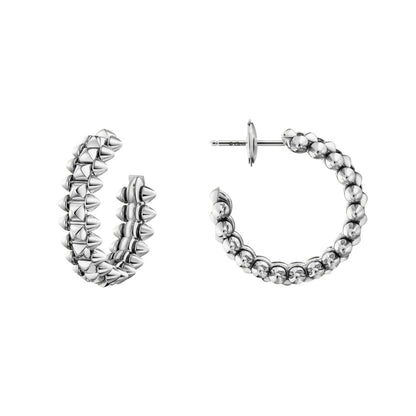 [⭐JeweliWhal]CLASH SMALL HOOP EARRINGS