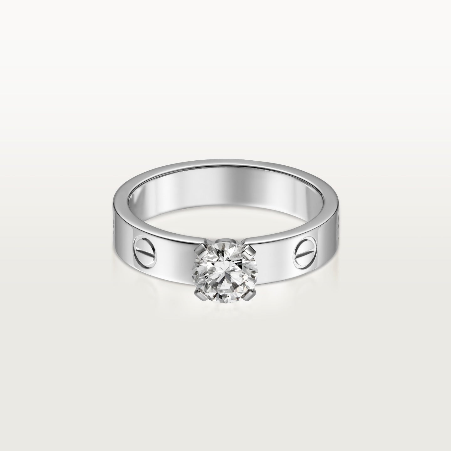 [⭐JeweliWhal]LOVE RING 3.6MM 1 BIG DIAMOND