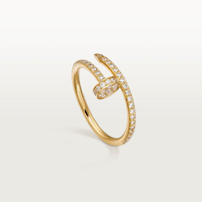 [⭐JeweliWhal]JUSTE 1.8MM FULL DIAMOND RING