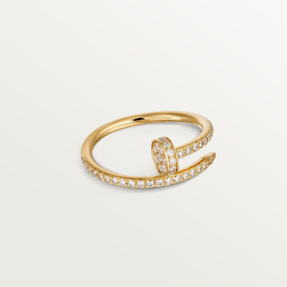 [⭐JeweliWhal]JUSTE 1.8MM FULL DIAMOND RING