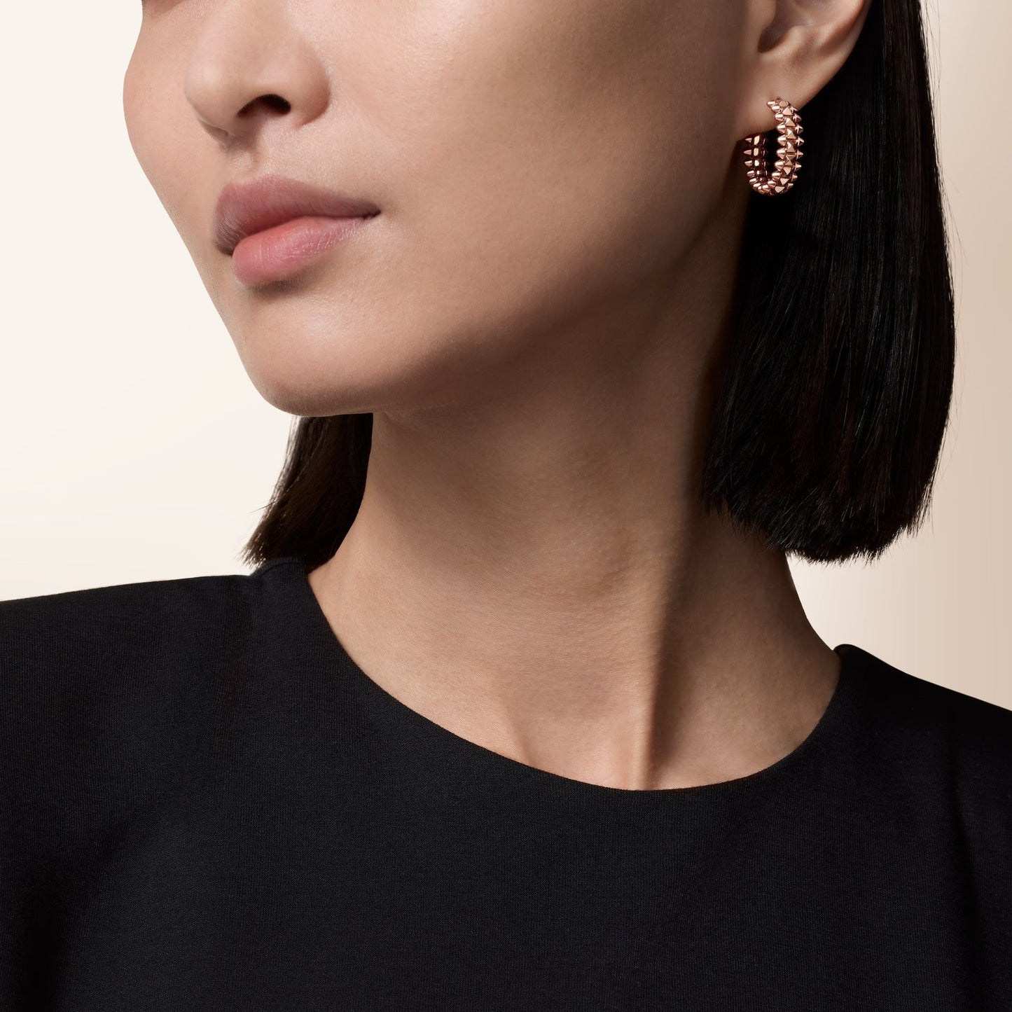 [⭐JeweliWhal]CLASH SMALL HOOP EARRINGS