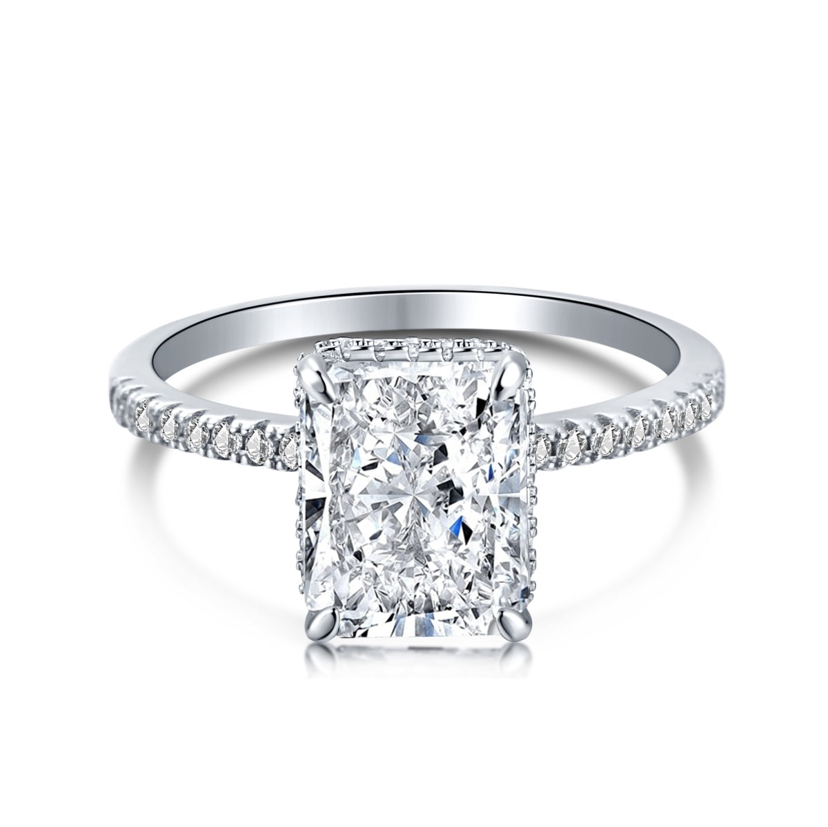 [Tonmkive Jewelry]4.0 Karat luxuriöser Verlobungsring