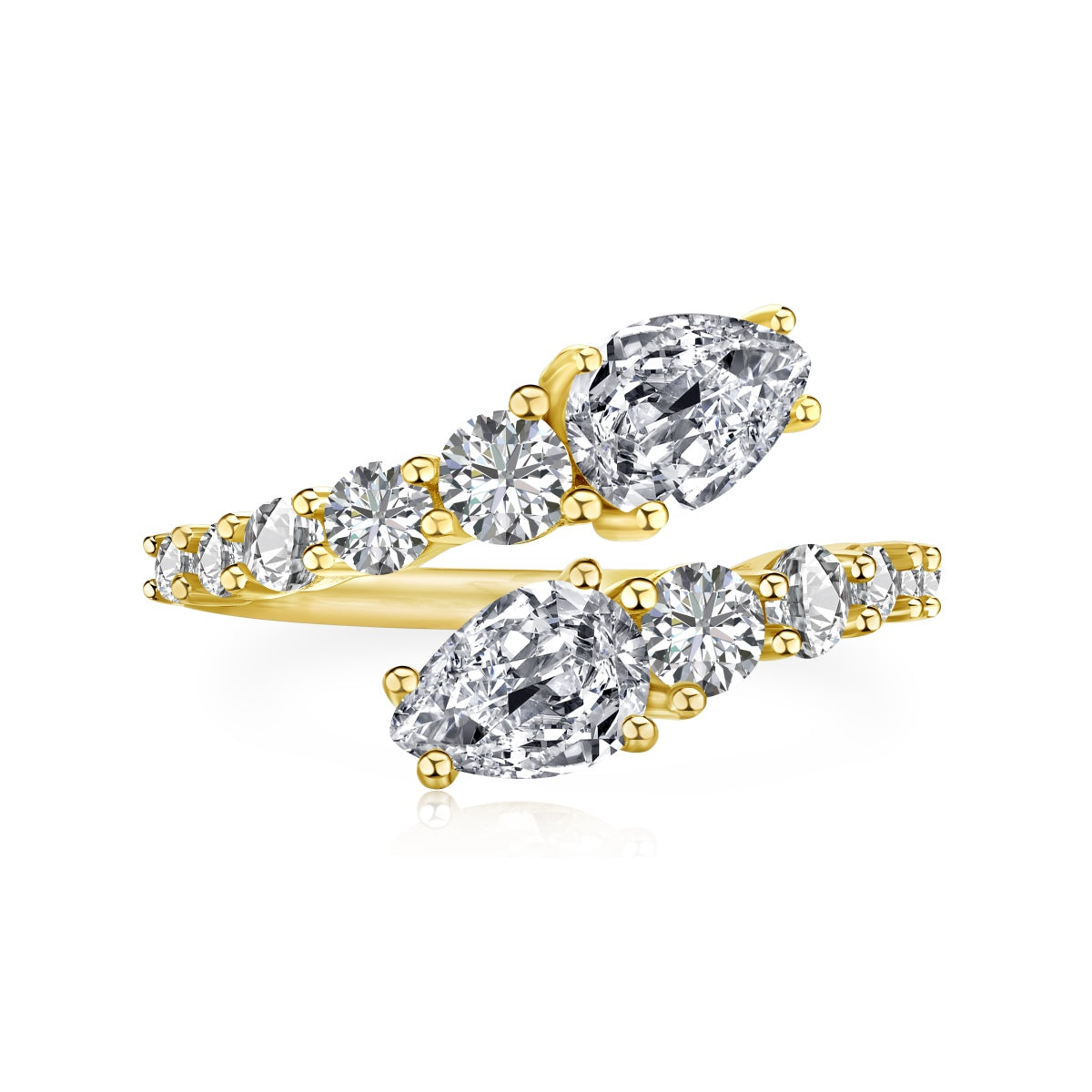 [Tonmkive Schmuck]Zarter lebendiger Schlangenform-Tagesring