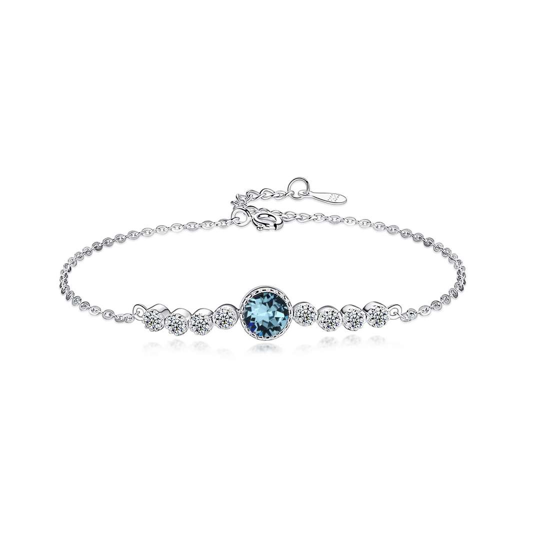 [Tonmkive Jewelry]Luxuriöses Herz des Ozeans Armband
