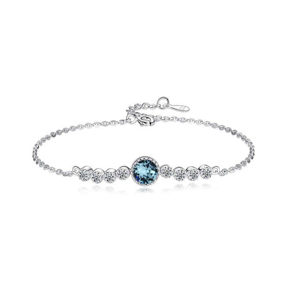 [Tonmkive Jewelry]Luxuriöses Herz des Ozeans Armband
