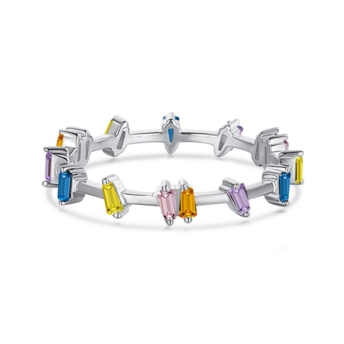 [Tonmkive Jewelry]Einzigartiger Ring mit Trapezschliff für jeden Tag