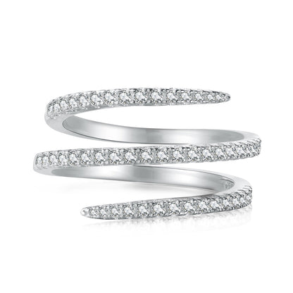 [Tonmkive Jewelry]Einzigartiger leuchtender verwobener Alltagsring