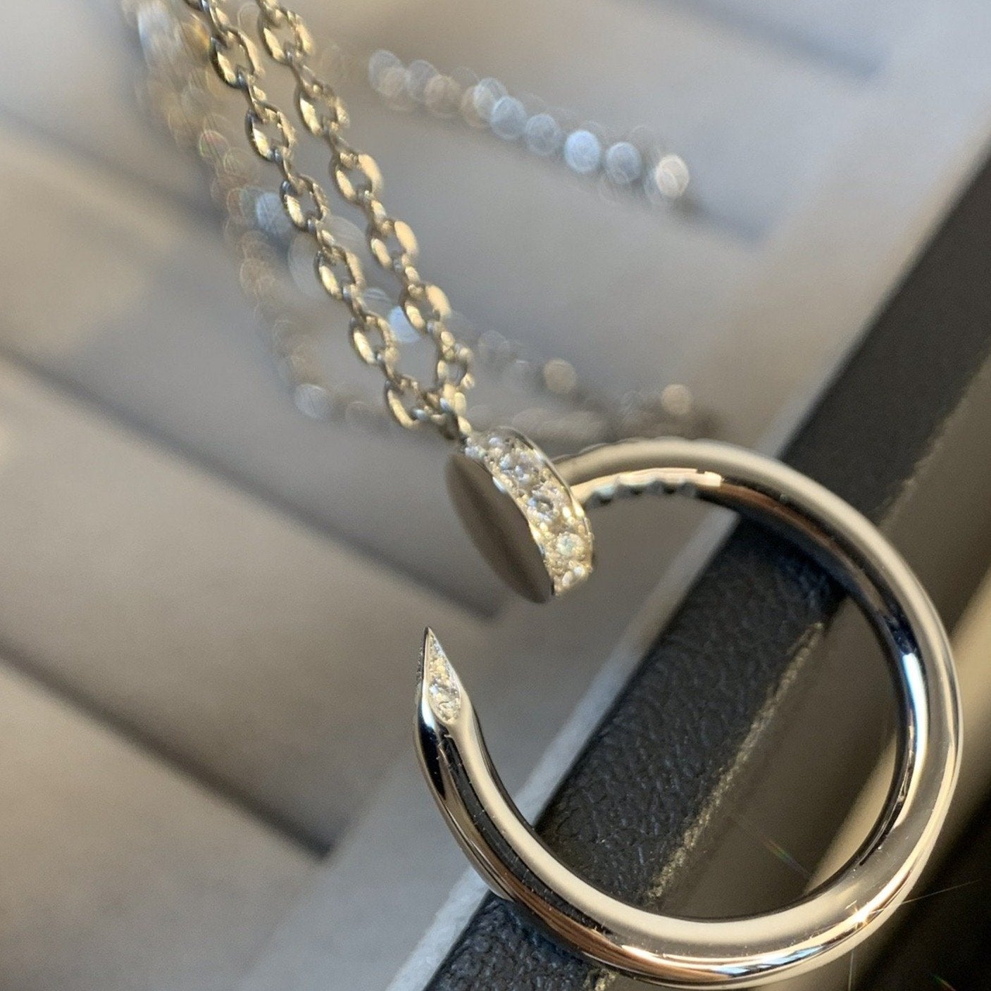 [⭐JeweliWhal]JUSTE NECKLACE SILVER