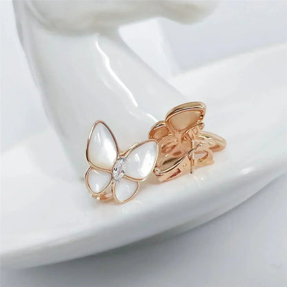 [⭐JeweliWhal]BUTTERFLY MOP DIAMOND EARRINGS