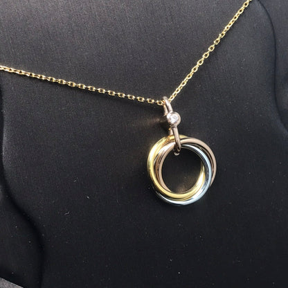 [⭐JeweliWhal]TRINITY  NECKLACE 1 DIAMOND