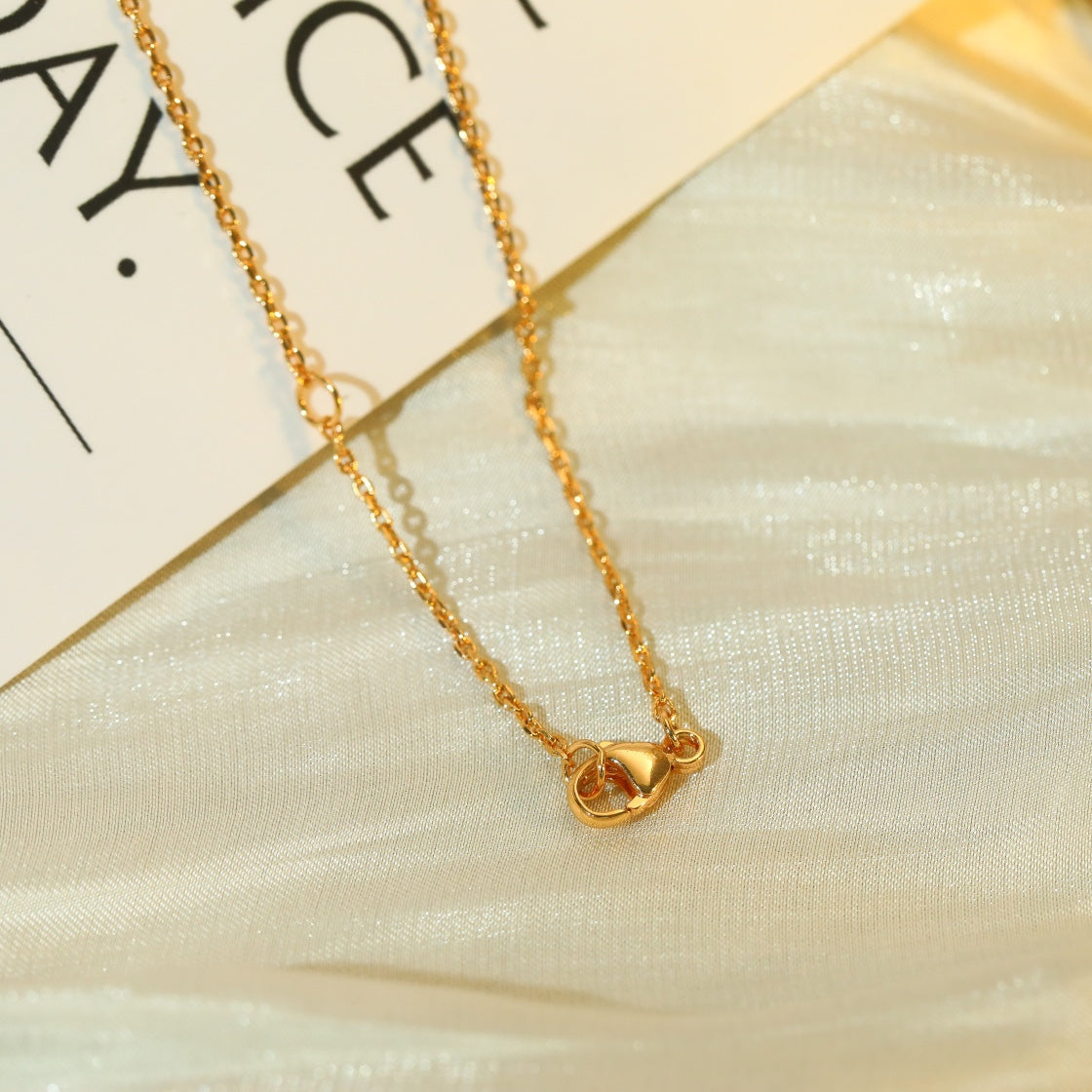 [⭐JeweliWhal]VOLT SILVER DIAMOND PEDANT NECKLACE
