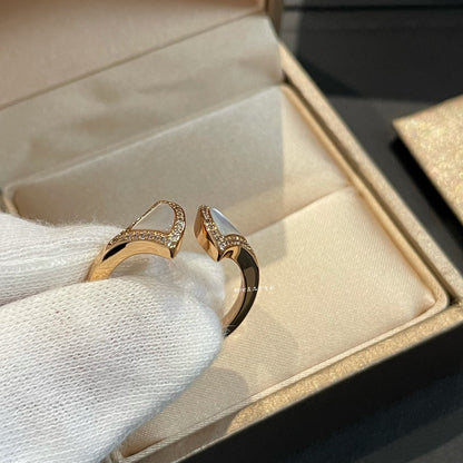 [⭐JeweliWhal]DREAM MOP DIAMOND OPEN RING