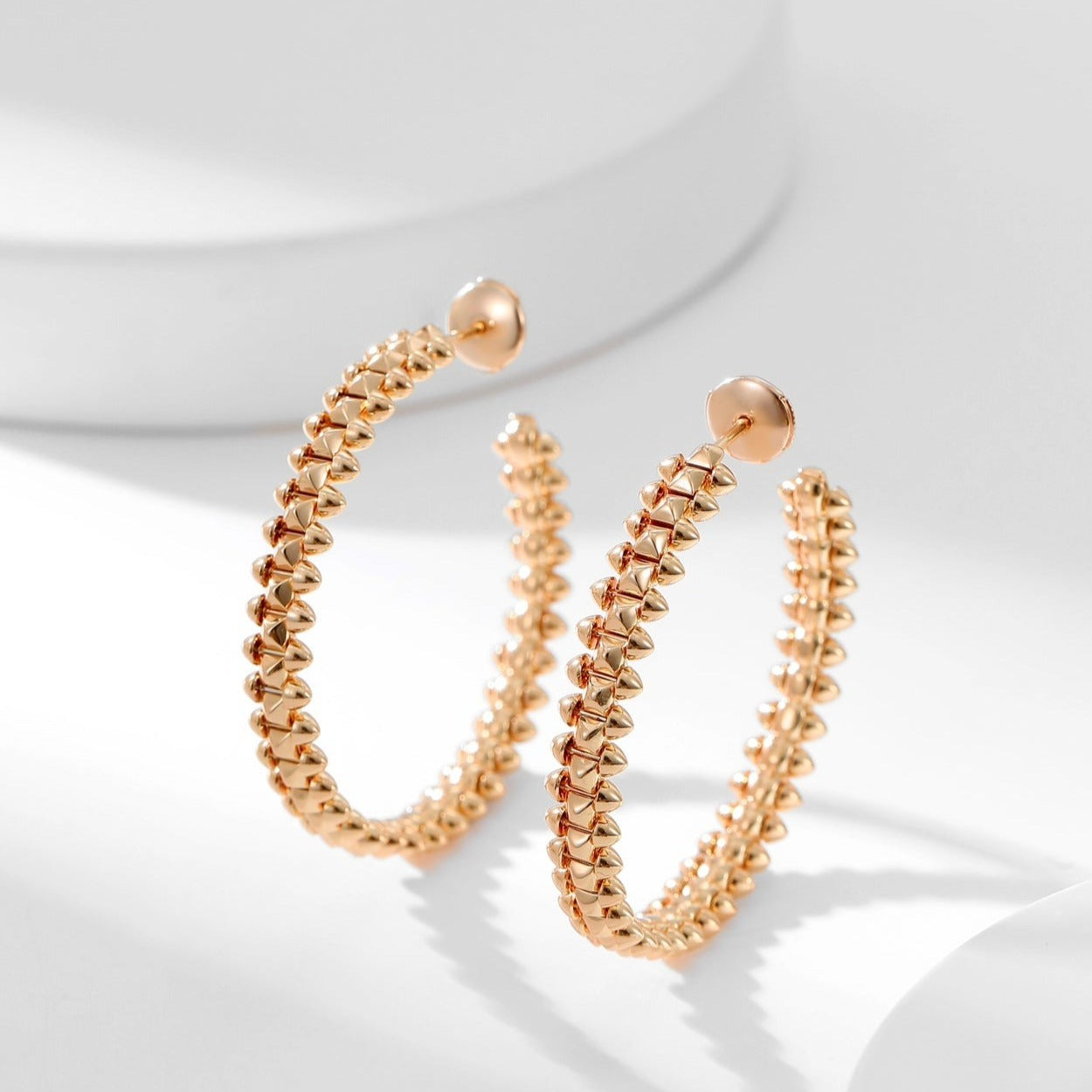 [⭐JeweliWhal]CLASH HOOP LARGE EARRINGS