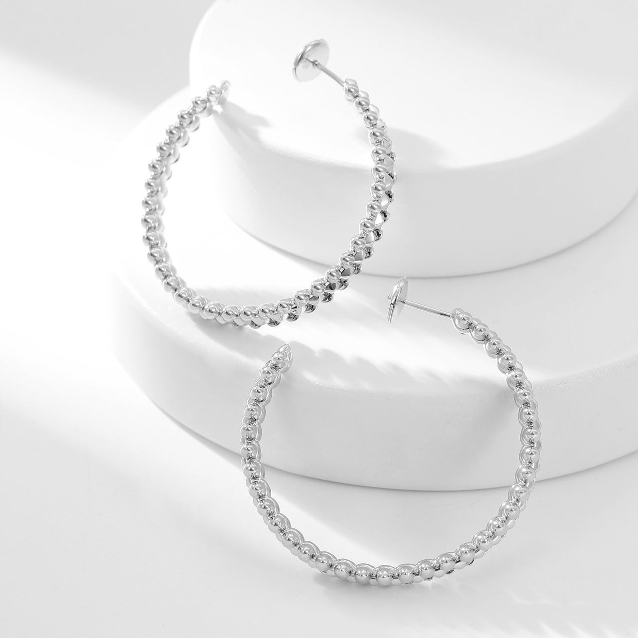 [⭐JeweliWhal]CLASH HOOP LARGE EARRINGS