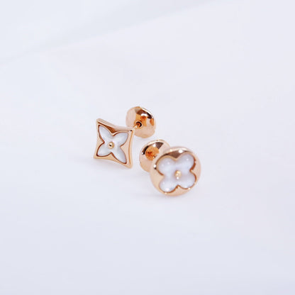 [⭐JeweliWhal]STERN UND SONNE ROSÉGOLD MOP OHRSTECKER