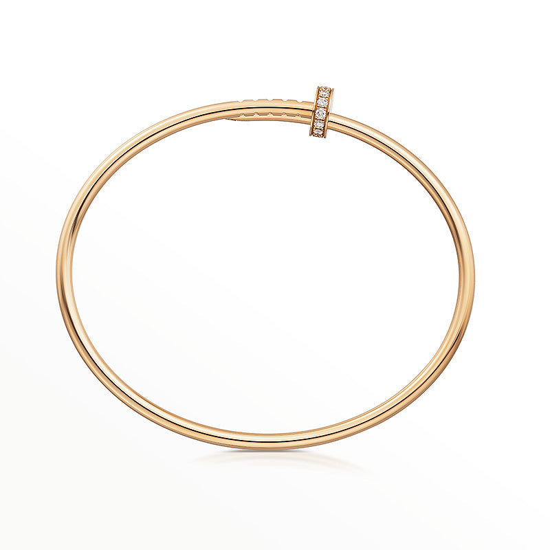 [⭐JeweliWhal]JUSTE BRACELET 2.5MM DIAMONDS