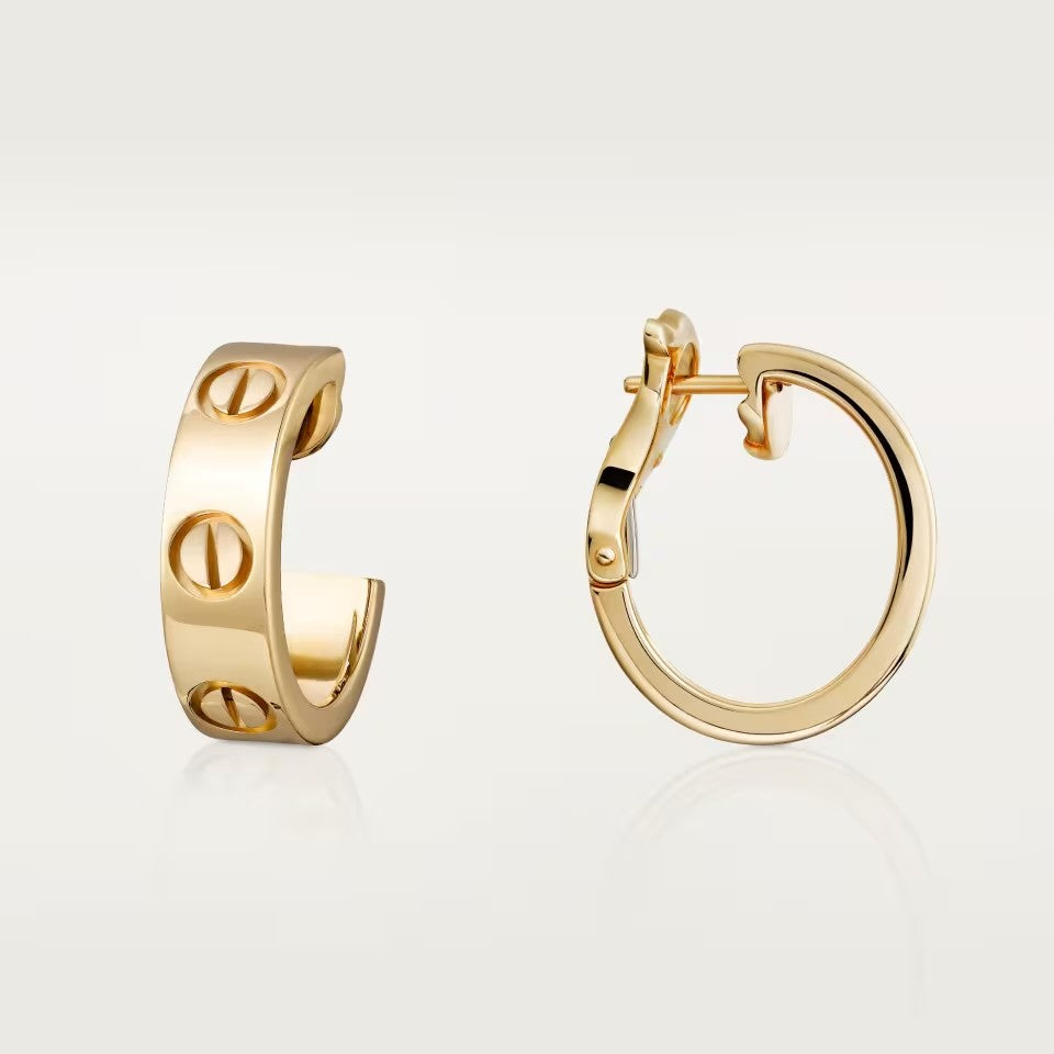 [⭐JeweliWhal]LOVE 5.5MM EARRINGS