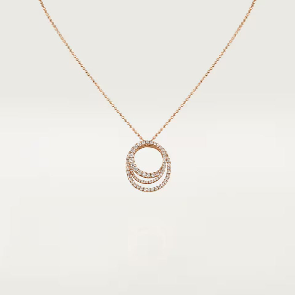 [⭐JeweliWhal]ETINCELLE  FULL DIAMOND NECKLACE