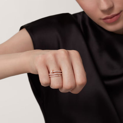 [⭐JeweliWhal]JUSTE RING 4.8MM FULL DIAMOND