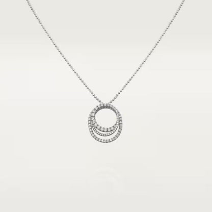 [⭐JeweliWhal]ETINCELLE  FULL DIAMOND NECKLACE