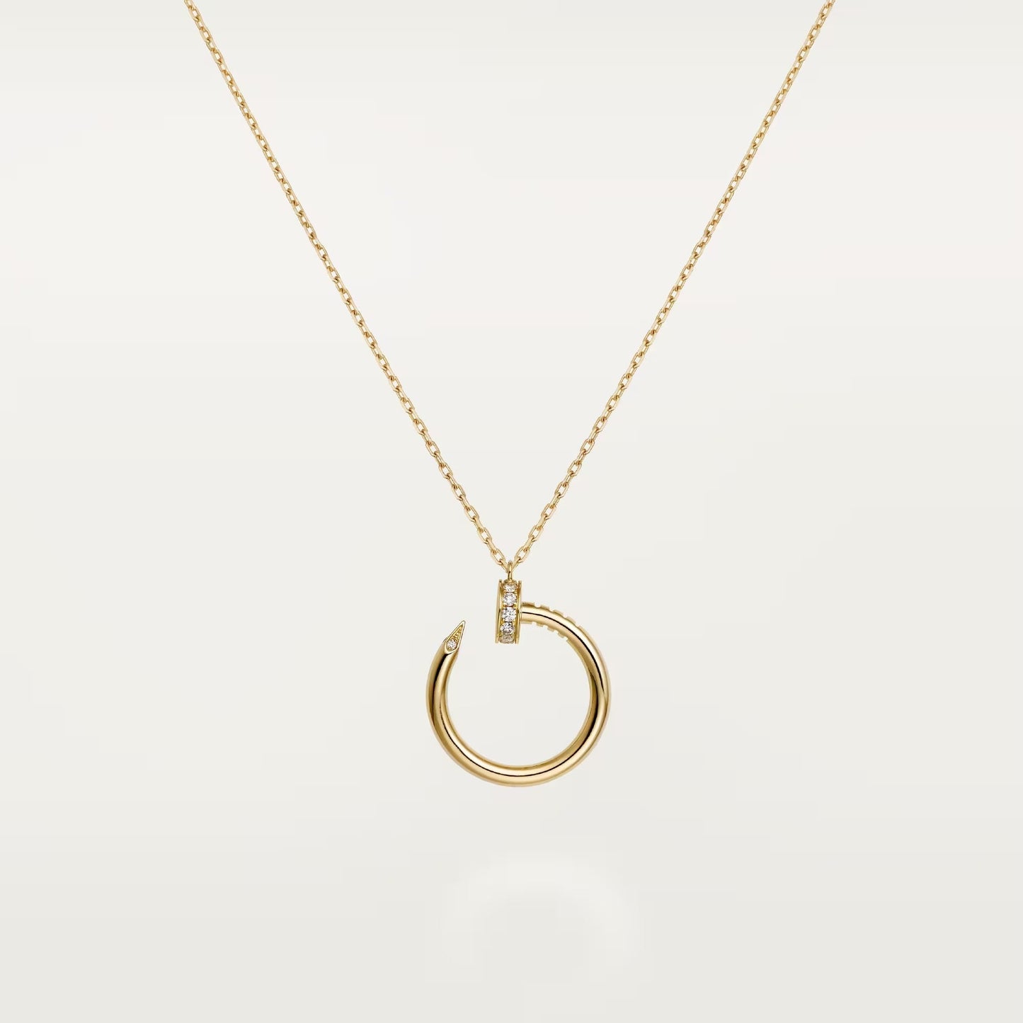 [⭐JeweliWhal]JUSTE NECKLACE HALF DIAMOND