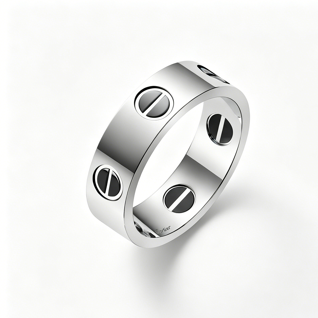 [⭐JeweliWhal]LOVE RING 5.5MM NO DIAMONDS  CERAMIC