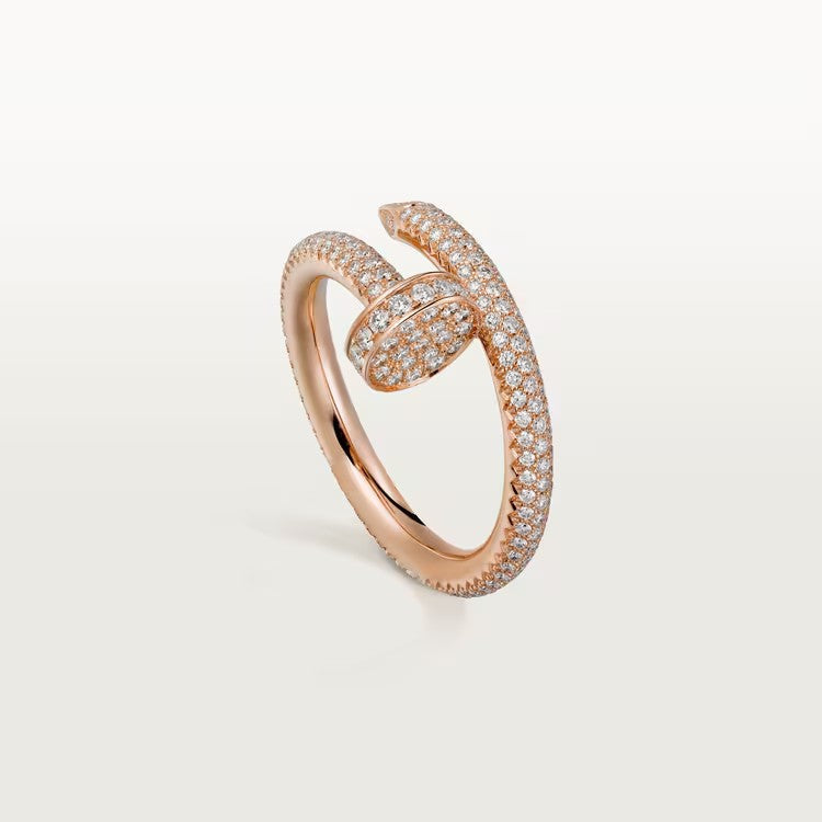 [⭐JeweliWhal]JUSTE RING 2.6MM FULL DIAMOND