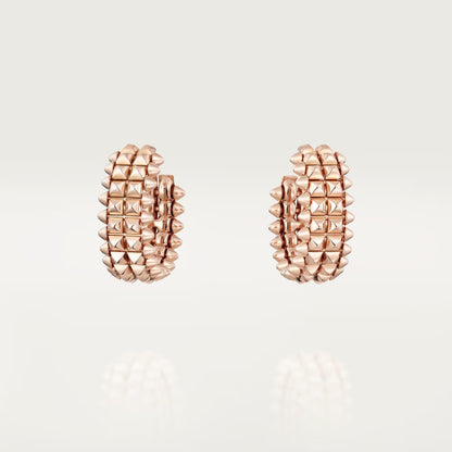 [⭐JeweliWhal]CLASH 9.2MM DOUBLE ROW EARRINGS
