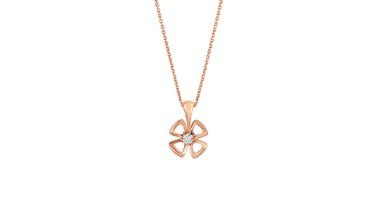[⭐JeweliWhal]FIOREVER NECKLACE DIAMOND CENTER