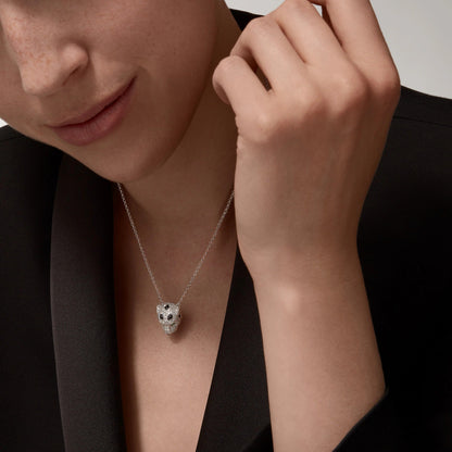 [⭐JeweliWhal]PANTHERE FULL DIAMOND NECKLACE