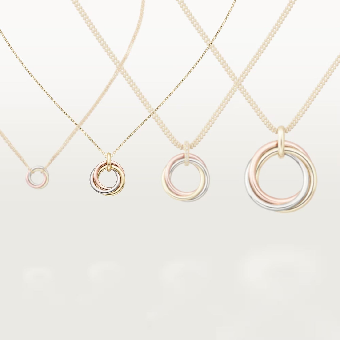 [⭐JeweliWhal]TRINITY SMALL NECKLACE