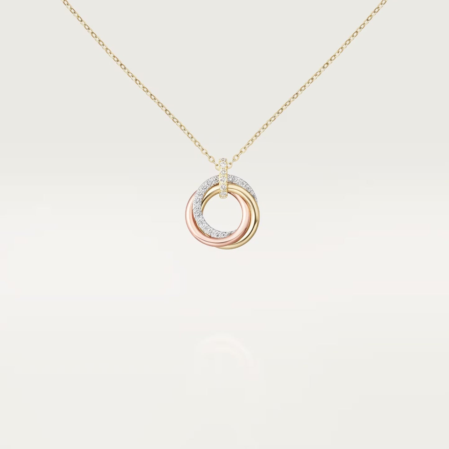 [⭐JeweliWhal]TRINITY SMALL NECKLACE