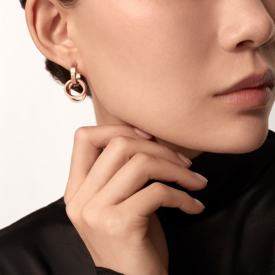 [⭐JeweliWhal]LOVE 3.3MM DANGLE EARRINGS