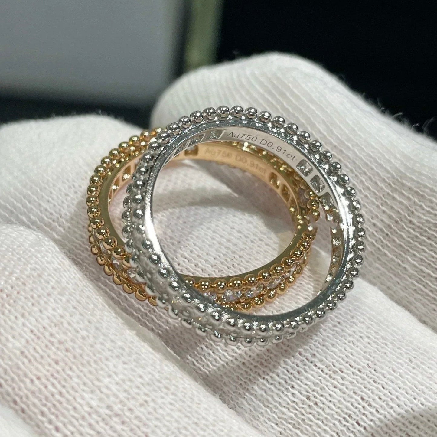 [⭐JeweliWhal]PERLEE DIAMOND ROSE GOLD RING