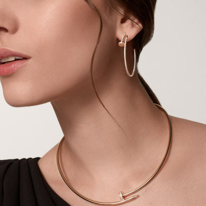 [⭐JeweliWhal]JUSTE FULL DIAMOND LARGE EARRINGS