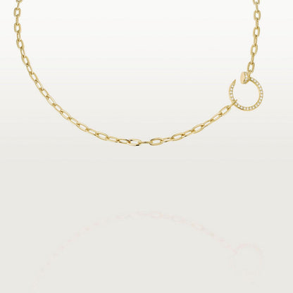 [⭐JeweliWhal]JUSTE NECKLACE FULL DIAMONDS