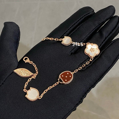 [⭐JeweliWhal]LUCKY SPRING 5 MOTIF BRACELET