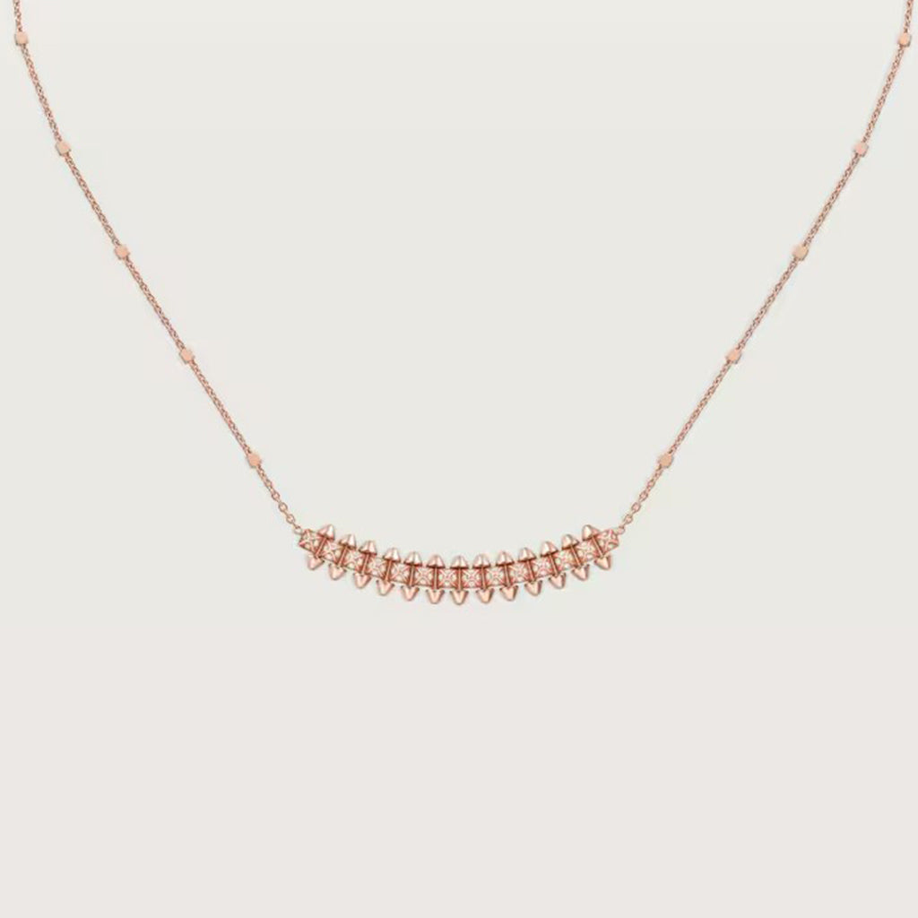 [⭐JeweliWhal]CLASH  SMALL FULL DIAMOND NECKLACE