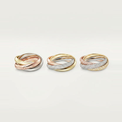 [⭐JeweliWhal]TRINITY 3.2MM RING COLLECTION