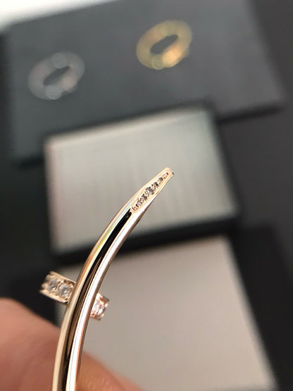 [⭐JeweliWhal]JUSTE BRACELET 3.5MM DIAMONDS